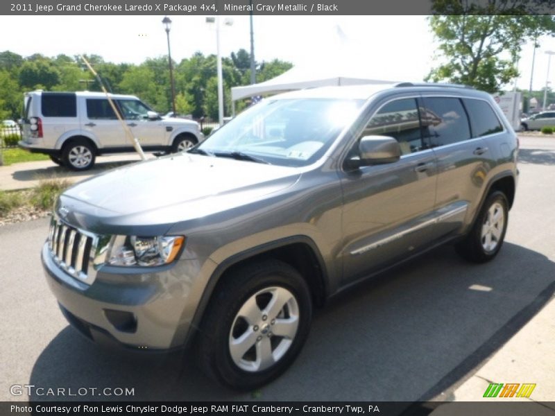 Mineral Gray Metallic / Black 2011 Jeep Grand Cherokee Laredo X Package 4x4