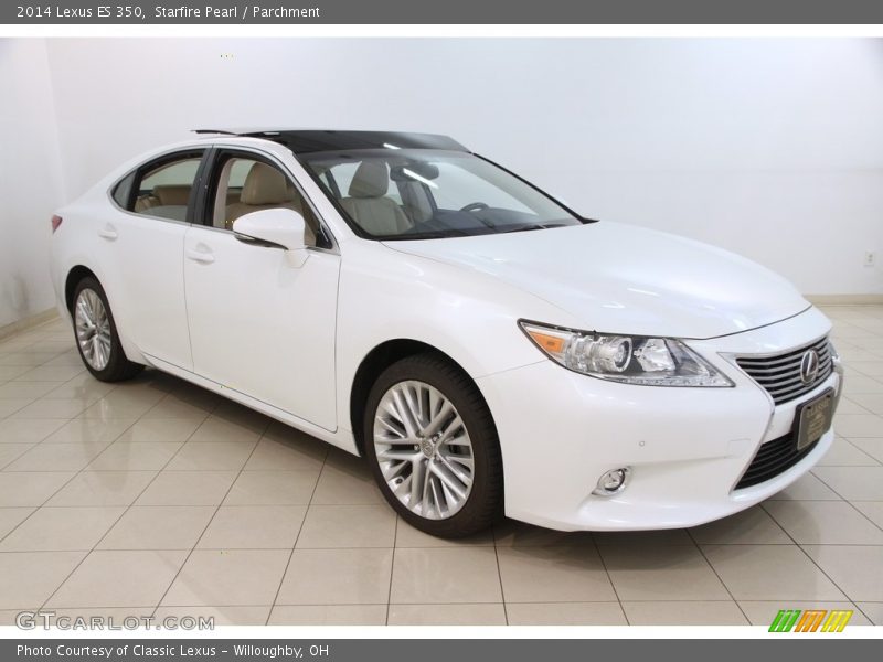 Starfire Pearl / Parchment 2014 Lexus ES 350