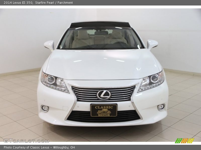 Starfire Pearl / Parchment 2014 Lexus ES 350