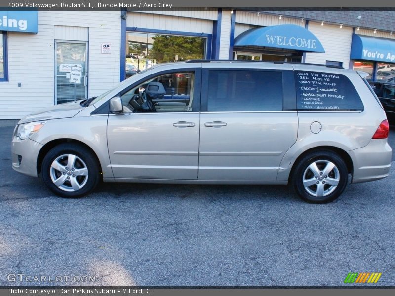 Blonde Maple / Aero Grey 2009 Volkswagen Routan SEL