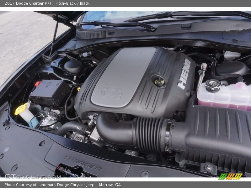 Pitch-Black / Black 2017 Dodge Charger R/T