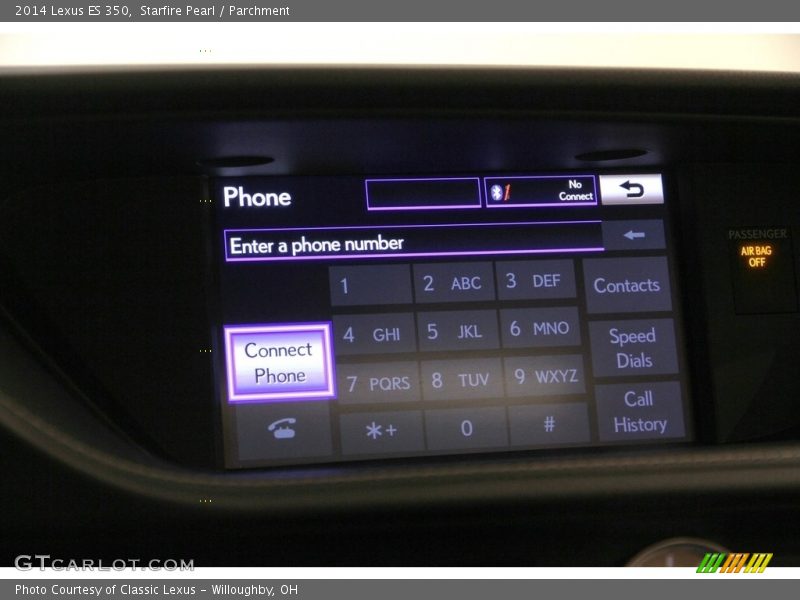 Starfire Pearl / Parchment 2014 Lexus ES 350
