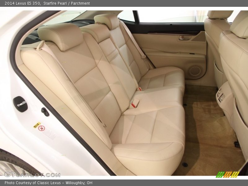 Starfire Pearl / Parchment 2014 Lexus ES 350