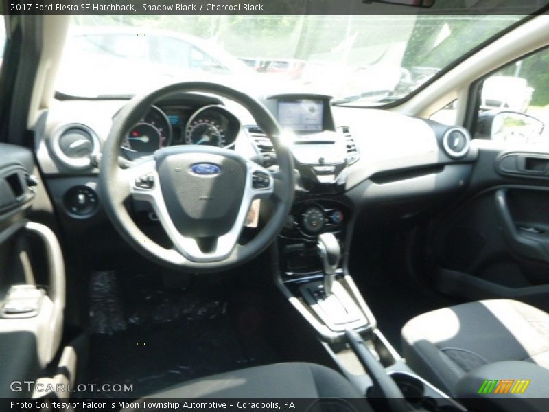 Shadow Black / Charcoal Black 2017 Ford Fiesta SE Hatchback