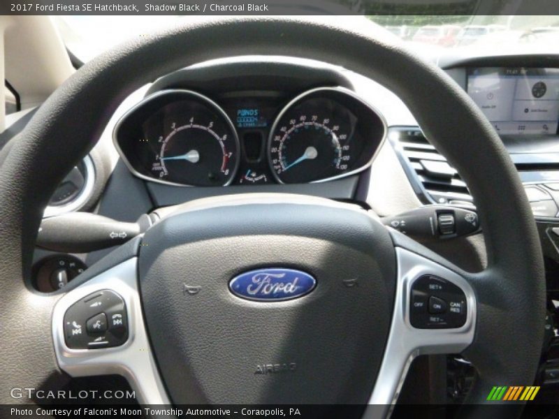 Shadow Black / Charcoal Black 2017 Ford Fiesta SE Hatchback