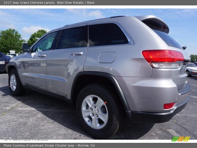 Billet Silver Metallic / Black 2017 Jeep Grand Cherokee Laredo