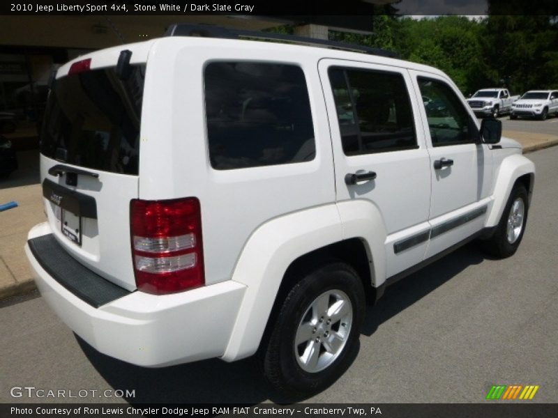 Stone White / Dark Slate Gray 2010 Jeep Liberty Sport 4x4