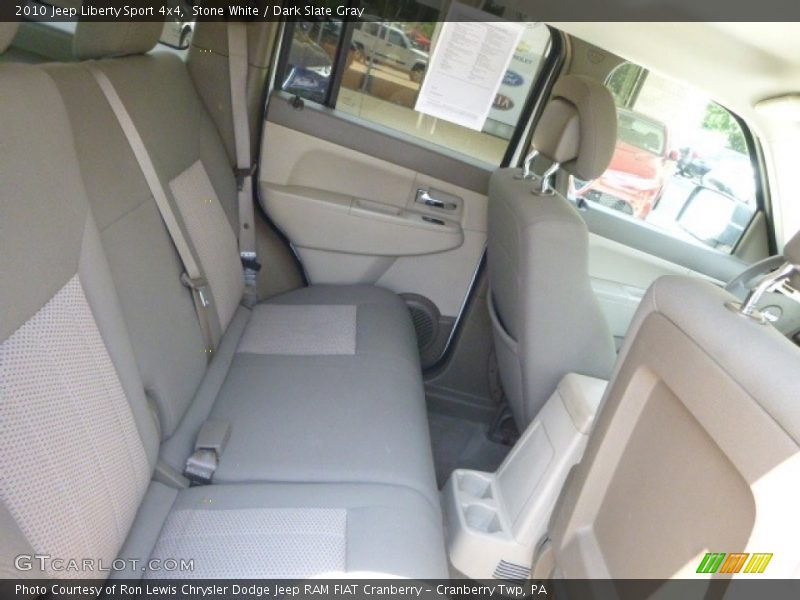 Stone White / Dark Slate Gray 2010 Jeep Liberty Sport 4x4