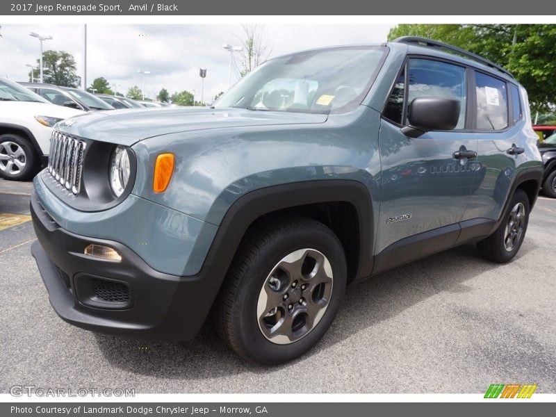 Anvil / Black 2017 Jeep Renegade Sport