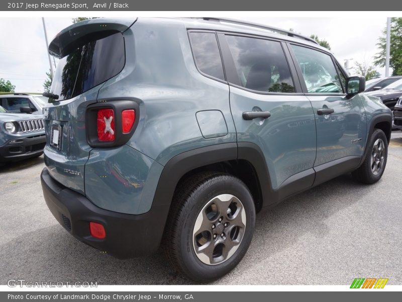 Anvil / Black 2017 Jeep Renegade Sport