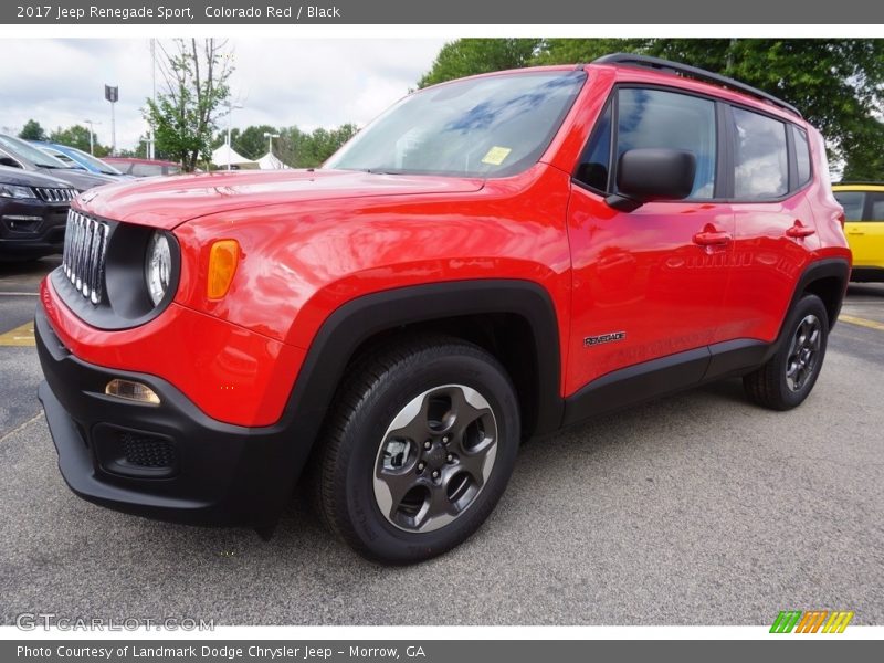 Colorado Red / Black 2017 Jeep Renegade Sport