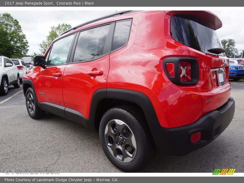 Colorado Red / Black 2017 Jeep Renegade Sport
