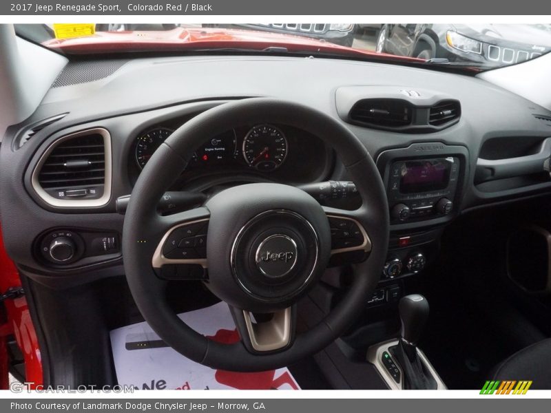 Colorado Red / Black 2017 Jeep Renegade Sport