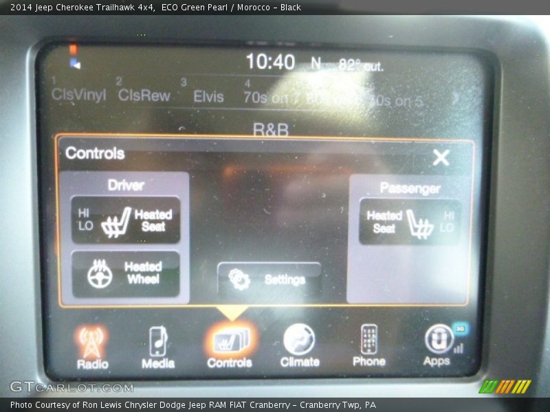 ECO Green Pearl / Morocco - Black 2014 Jeep Cherokee Trailhawk 4x4