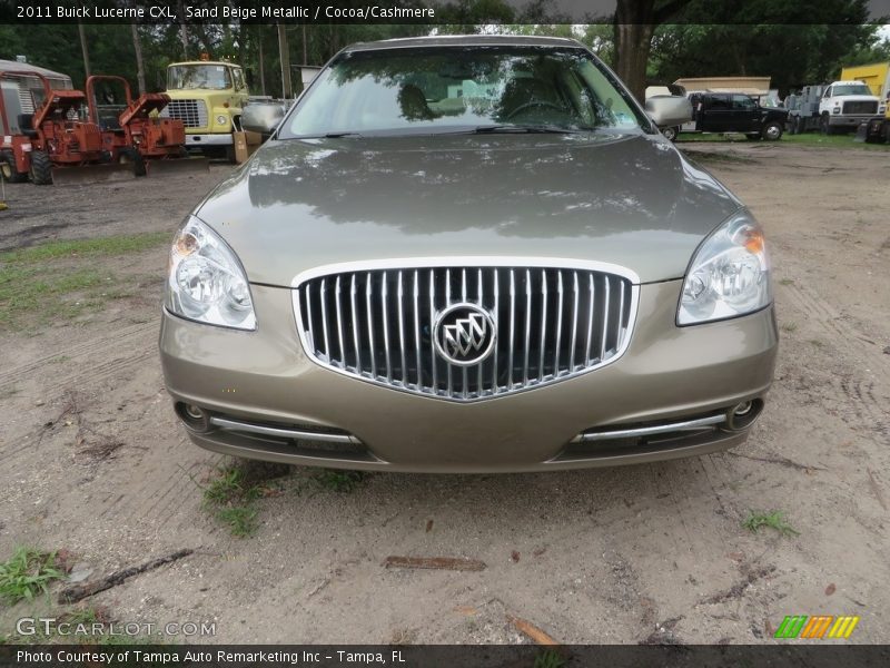 Sand Beige Metallic / Cocoa/Cashmere 2011 Buick Lucerne CXL