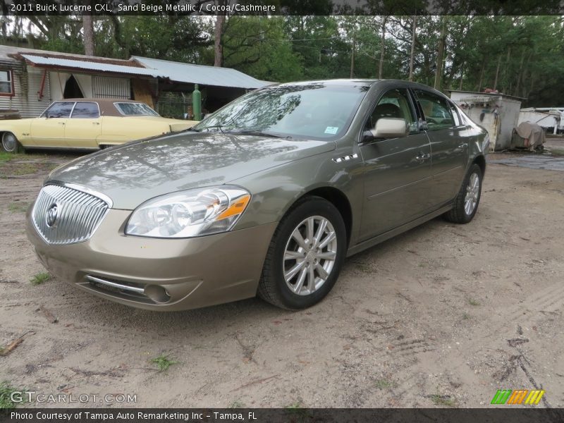 Sand Beige Metallic / Cocoa/Cashmere 2011 Buick Lucerne CXL