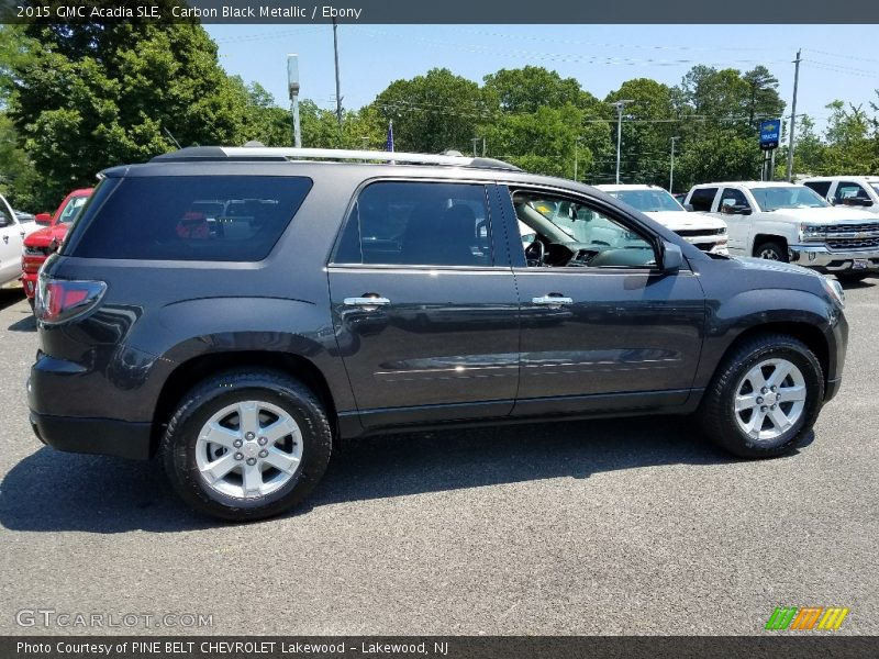 Carbon Black Metallic / Ebony 2015 GMC Acadia SLE