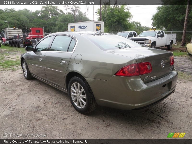 Sand Beige Metallic / Cocoa/Cashmere 2011 Buick Lucerne CXL