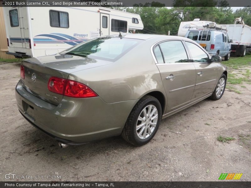 Sand Beige Metallic / Cocoa/Cashmere 2011 Buick Lucerne CXL