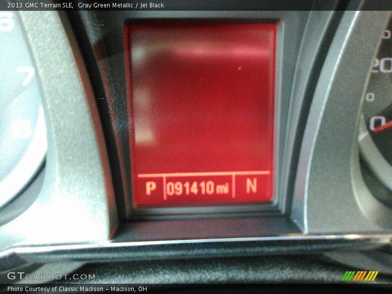 Gray Green Metallic / Jet Black 2013 GMC Terrain SLE