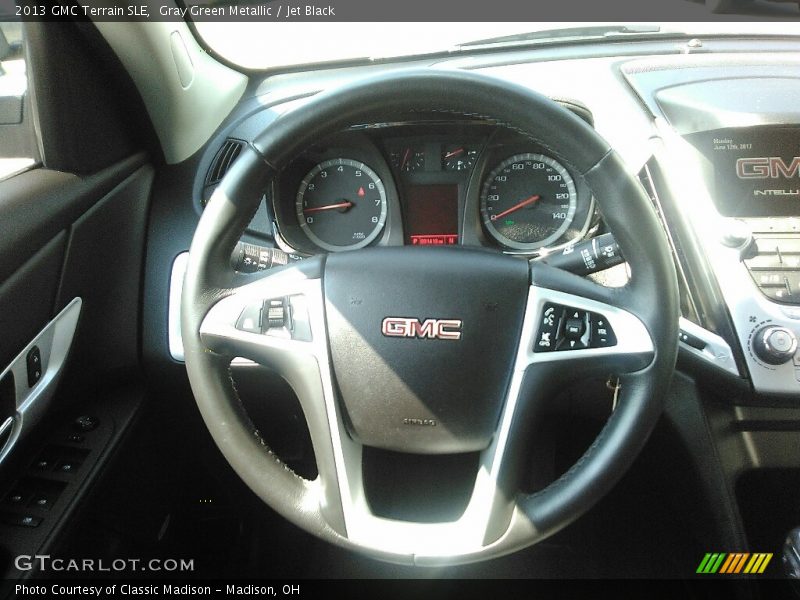 Gray Green Metallic / Jet Black 2013 GMC Terrain SLE