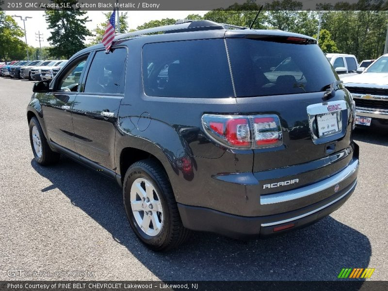 Carbon Black Metallic / Ebony 2015 GMC Acadia SLE