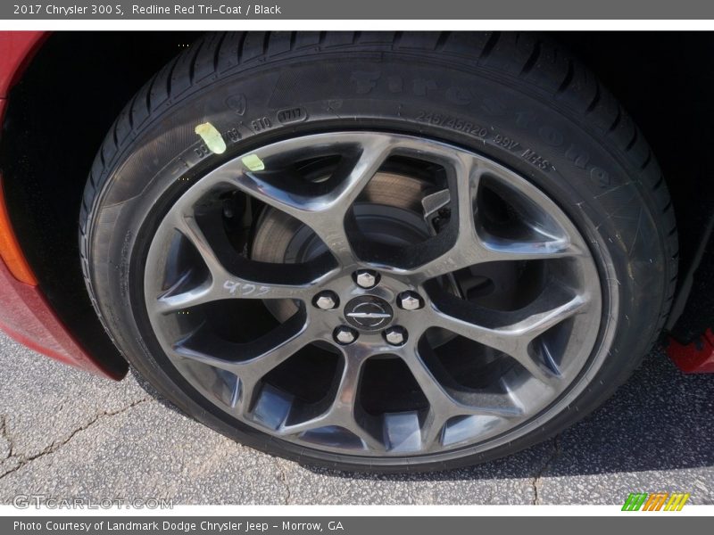 Redline Red Tri-Coat / Black 2017 Chrysler 300 S