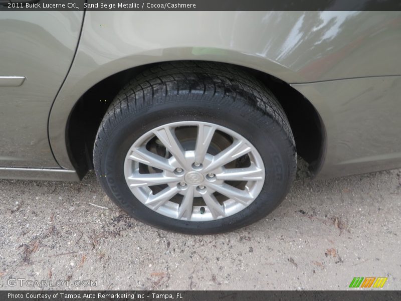 Sand Beige Metallic / Cocoa/Cashmere 2011 Buick Lucerne CXL