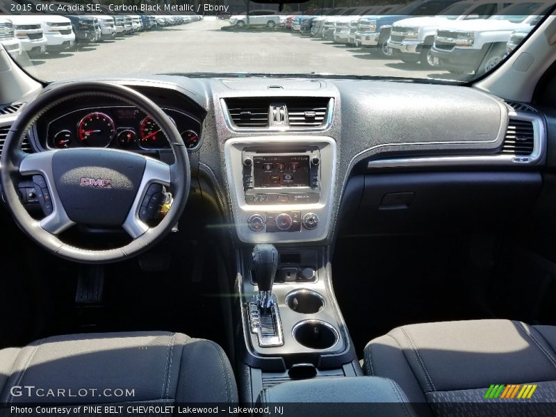 Carbon Black Metallic / Ebony 2015 GMC Acadia SLE