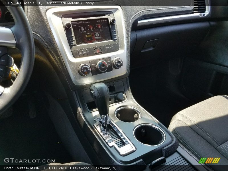Carbon Black Metallic / Ebony 2015 GMC Acadia SLE