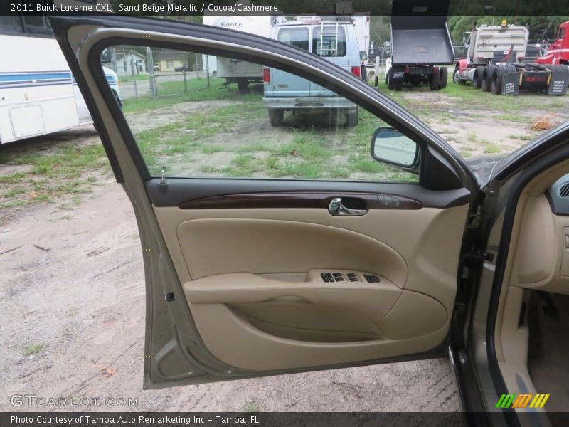 Sand Beige Metallic / Cocoa/Cashmere 2011 Buick Lucerne CXL