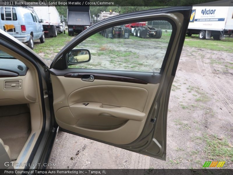 Sand Beige Metallic / Cocoa/Cashmere 2011 Buick Lucerne CXL