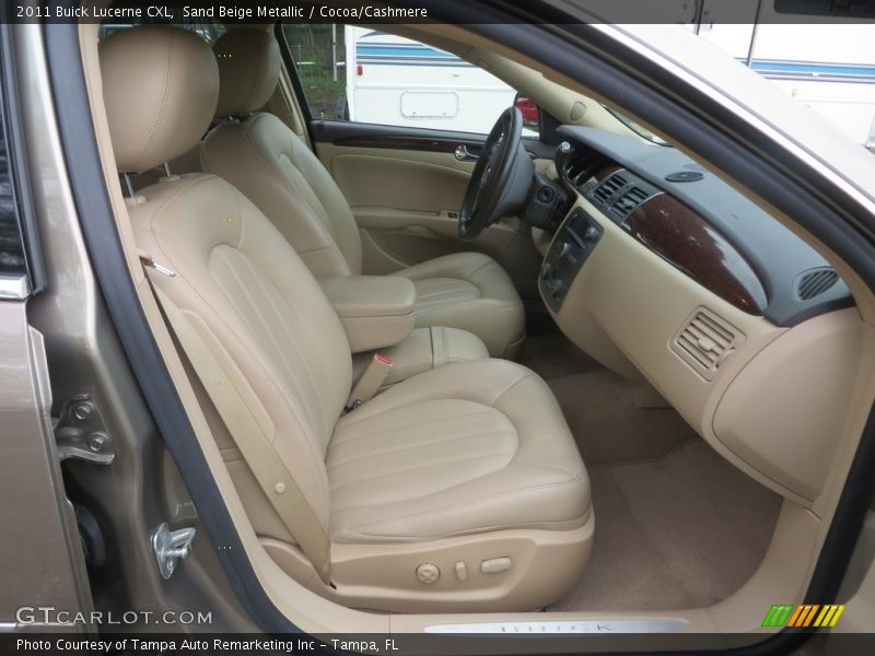 Sand Beige Metallic / Cocoa/Cashmere 2011 Buick Lucerne CXL