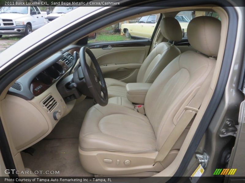 Sand Beige Metallic / Cocoa/Cashmere 2011 Buick Lucerne CXL
