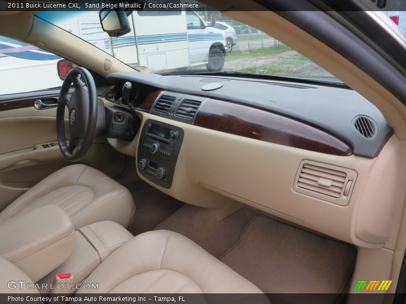 Sand Beige Metallic / Cocoa/Cashmere 2011 Buick Lucerne CXL
