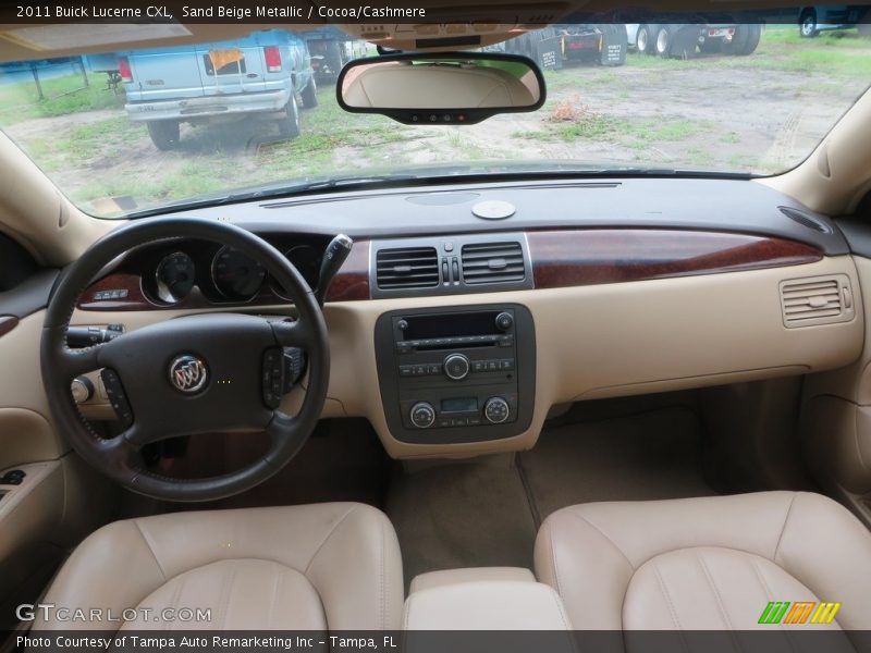 Sand Beige Metallic / Cocoa/Cashmere 2011 Buick Lucerne CXL