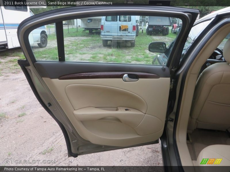 Sand Beige Metallic / Cocoa/Cashmere 2011 Buick Lucerne CXL