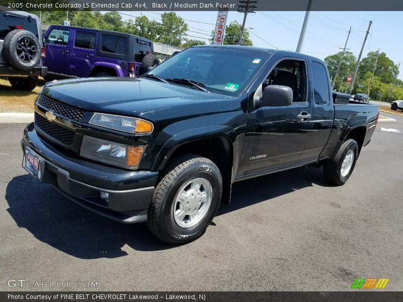 Black / Medium Dark Pewter 2005 Chevrolet Colorado LS Extended Cab 4x4