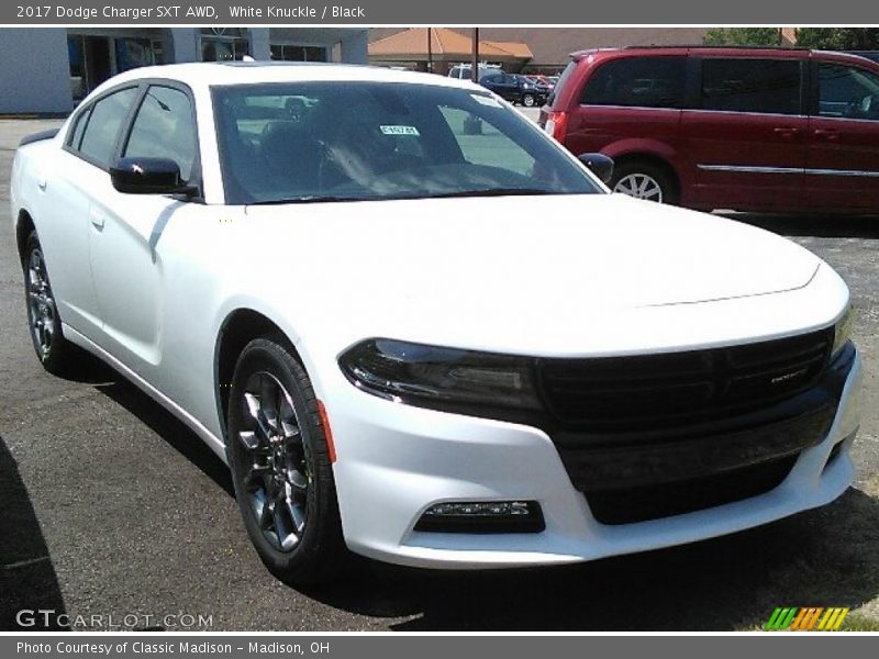 White Knuckle / Black 2017 Dodge Charger SXT AWD