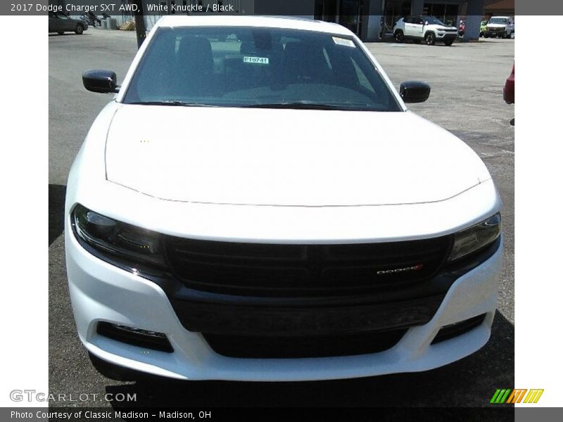 White Knuckle / Black 2017 Dodge Charger SXT AWD