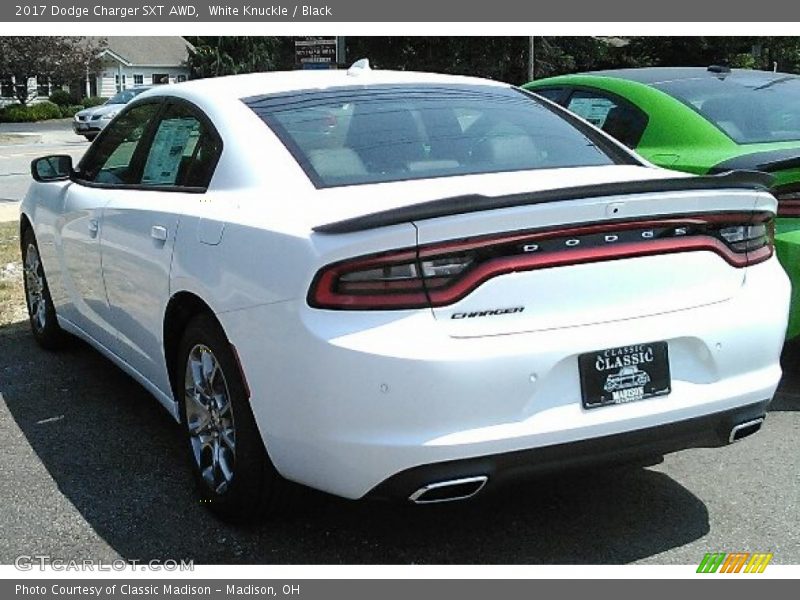White Knuckle / Black 2017 Dodge Charger SXT AWD