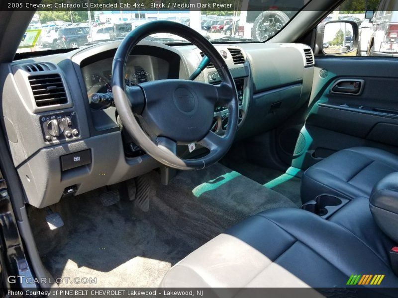 Black / Medium Dark Pewter 2005 Chevrolet Colorado LS Extended Cab 4x4