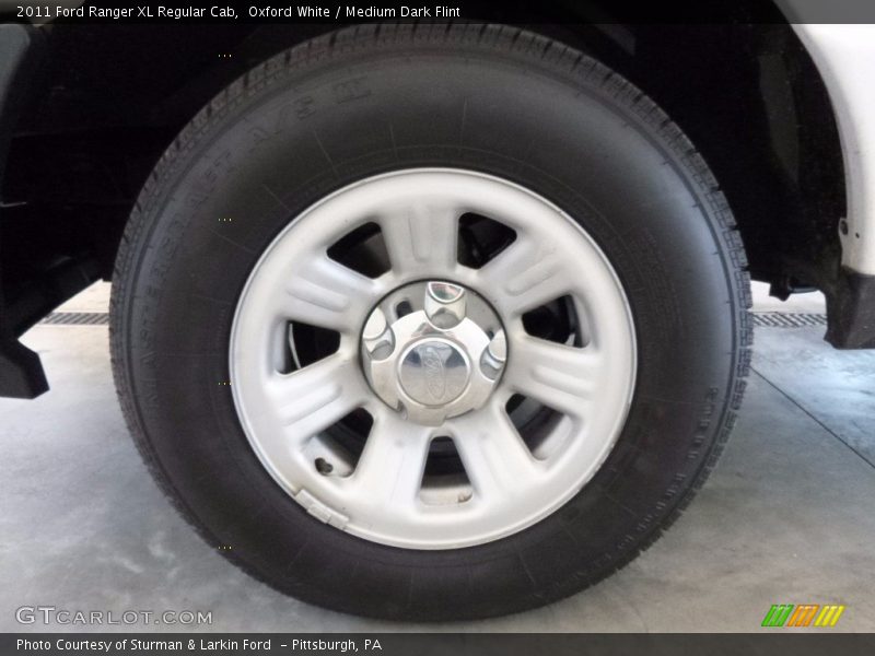 Oxford White / Medium Dark Flint 2011 Ford Ranger XL Regular Cab