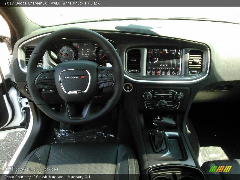 White Knuckle / Black 2017 Dodge Charger SXT AWD