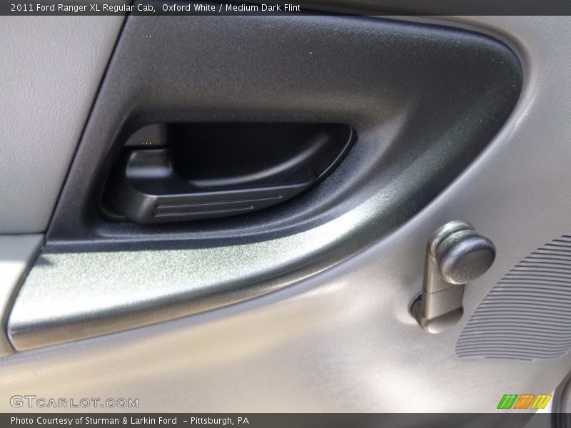Oxford White / Medium Dark Flint 2011 Ford Ranger XL Regular Cab