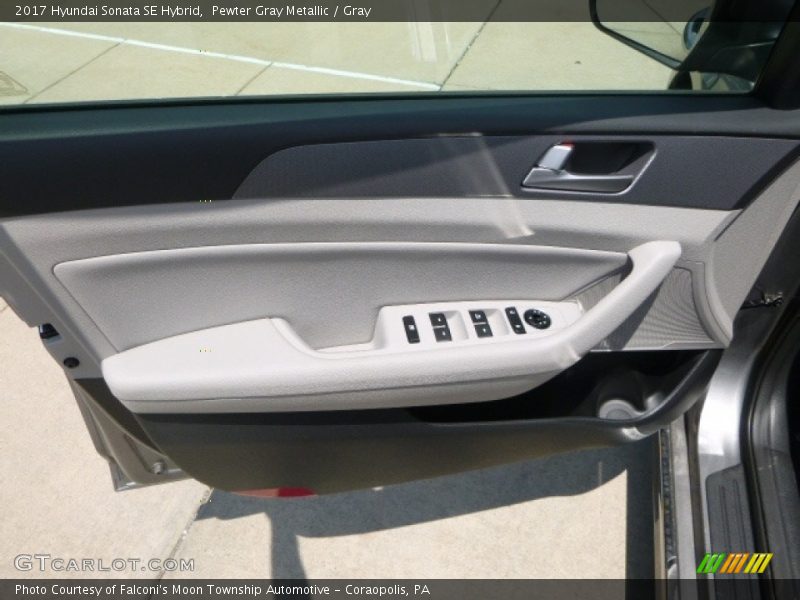 Door Panel of 2017 Sonata SE Hybrid