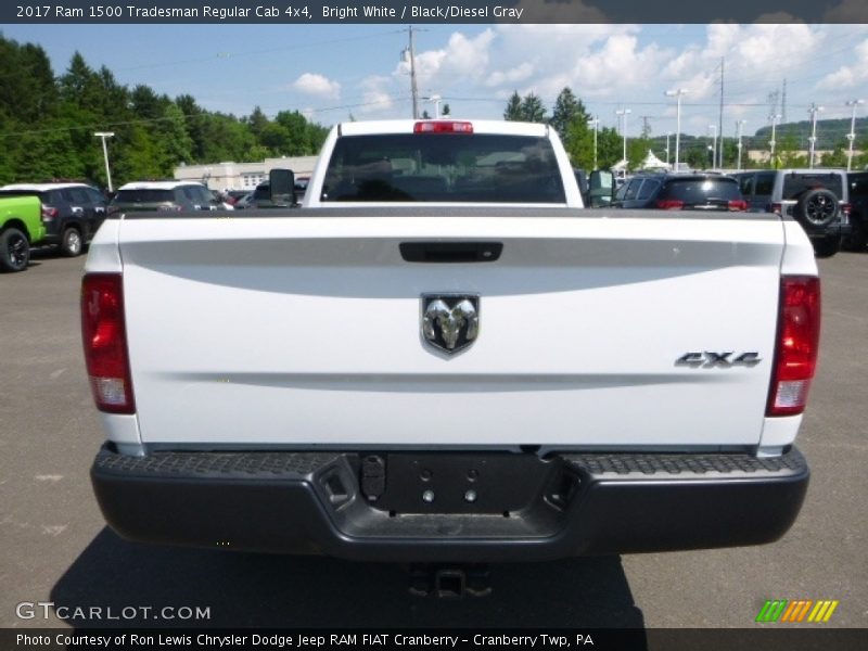 Bright White / Black/Diesel Gray 2017 Ram 1500 Tradesman Regular Cab 4x4