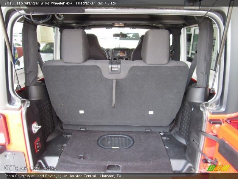 Firecracker Red / Black 2015 Jeep Wrangler Willys Wheeler 4x4