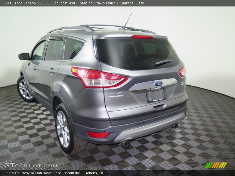 Sterling Gray Metallic / Charcoal Black 2013 Ford Escape SEL 1.6L EcoBoost 4WD