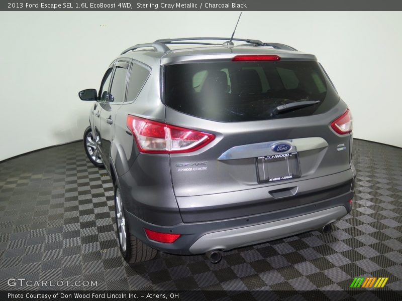 Sterling Gray Metallic / Charcoal Black 2013 Ford Escape SEL 1.6L EcoBoost 4WD
